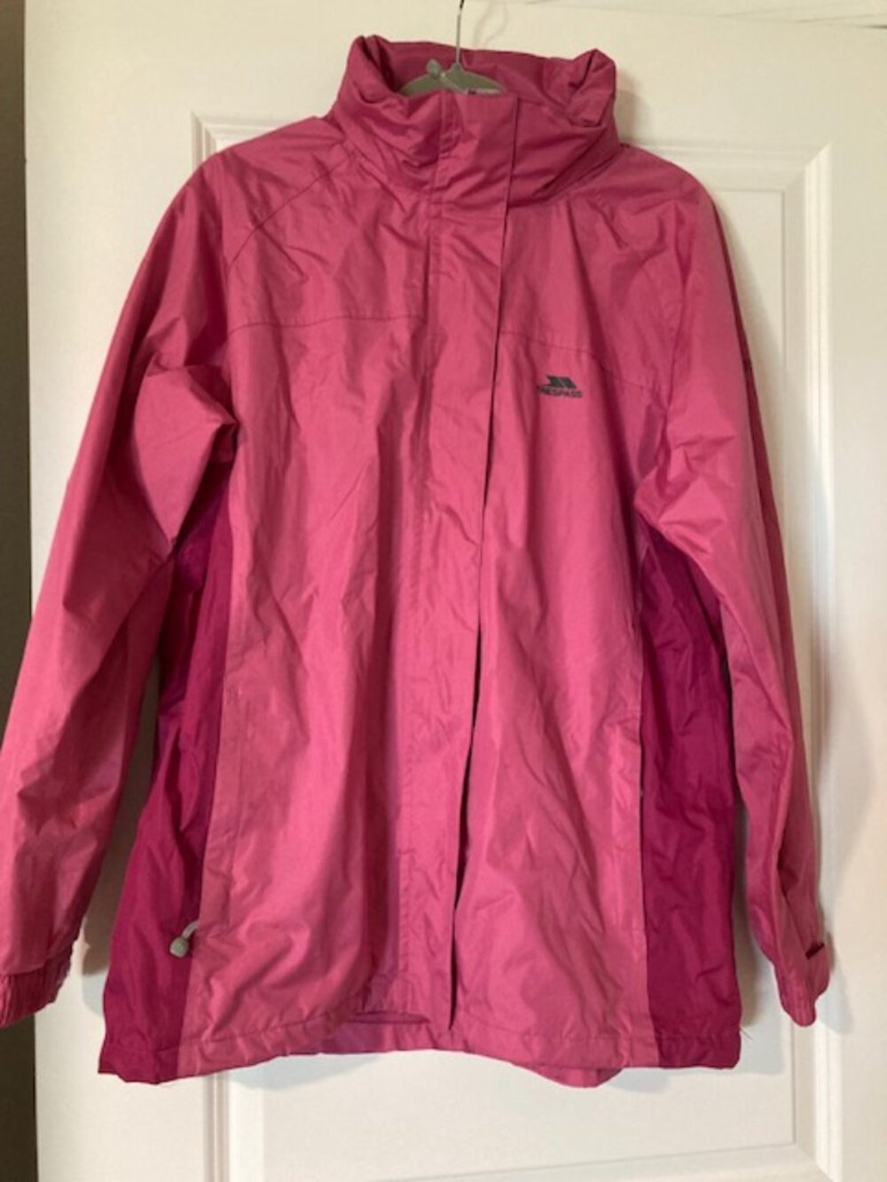 Women's Waterproof Windproof Hooded Rain Jacket Sz XL